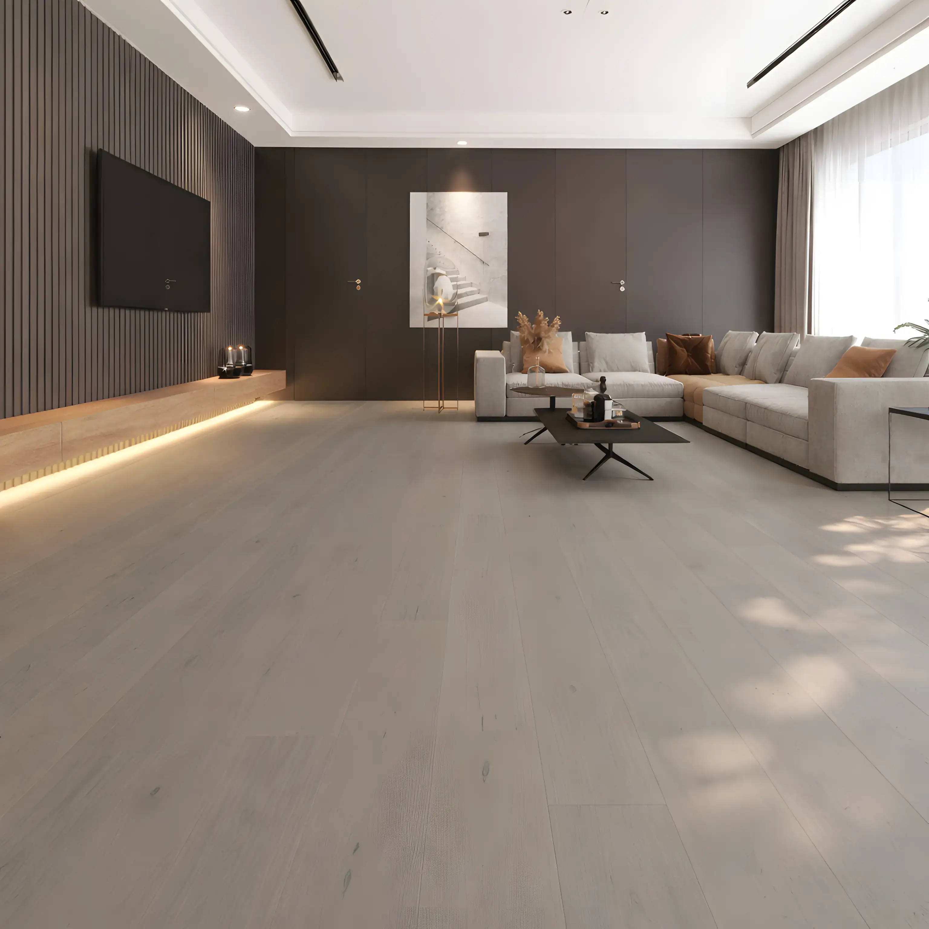 Premium flooring installation